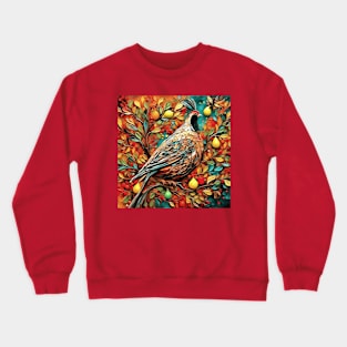 A Partridge In A Pear Tree Crewneck Sweatshirt